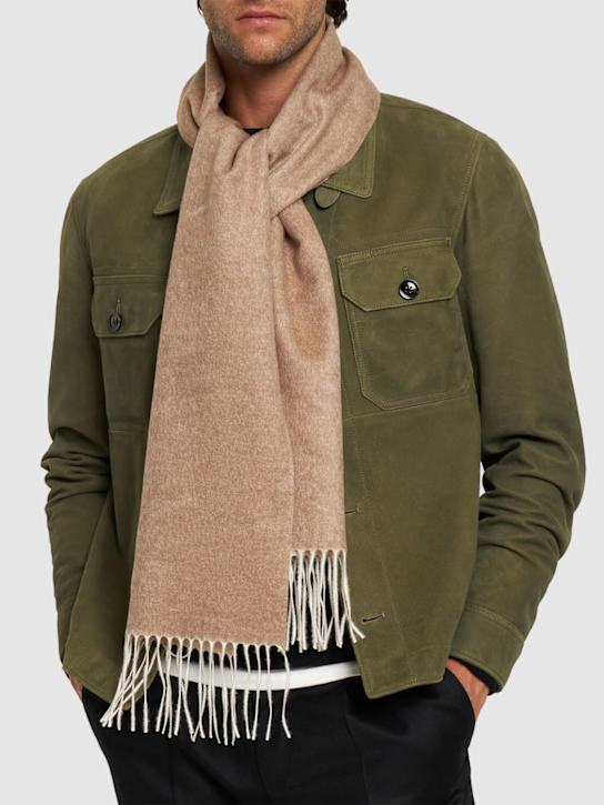 Luisaviaroma Sciarpa Mirror In Maglia Di Seta E Cashmere