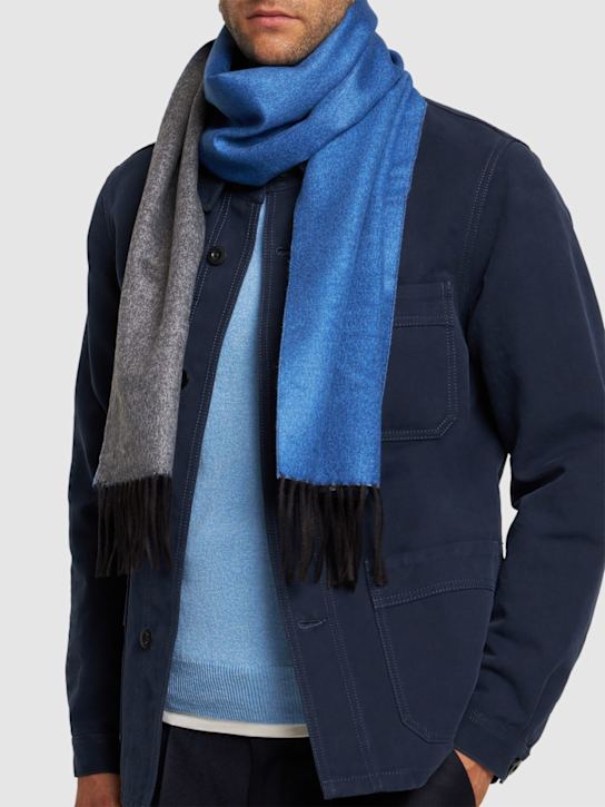 Luisaviaroma Sciarpa Mirror In Maglia Di Seta E Cashmere