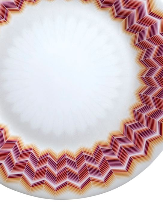 Luisaviaroma Set 6 Piatti Da Dessert Zig Zag Jarris