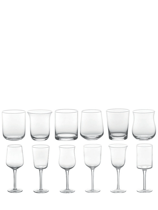 Luisaviaroma Set di 12 bicchieri e bicchieri da vino
