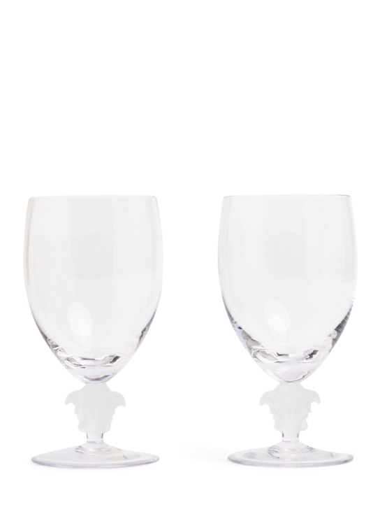 Luisaviaroma Set di 2 bicchieri da acqua Medusa Lumière