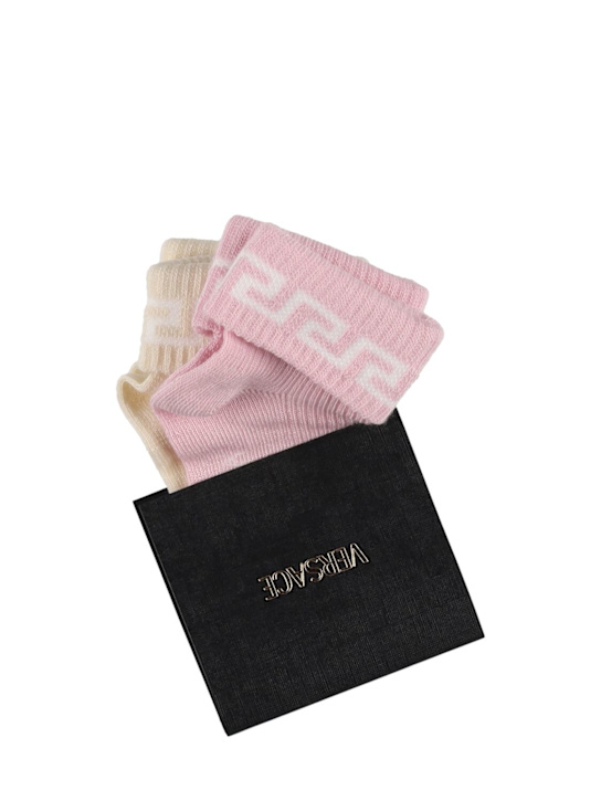 Luisaviaroma Set di 2 paia di calzini in misto cotone