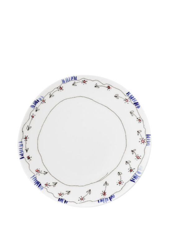 Luisaviaroma Set di 2 piatti da dessert Anemone Milk
