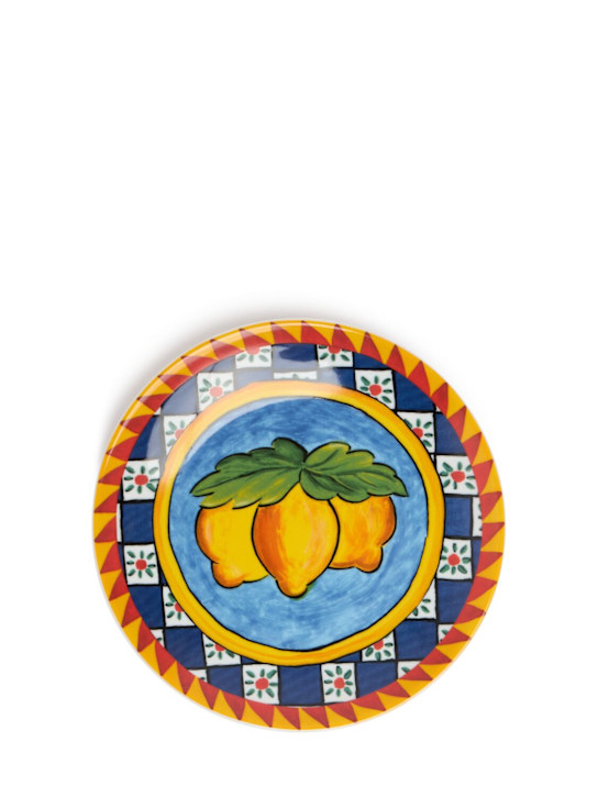 Luisaviaroma Set di 2 piatti da frutta Limoni Carretto
