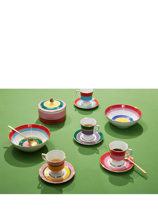 Luisaviaroma Set Di 2 Piattini E Tazzine Da Espresso