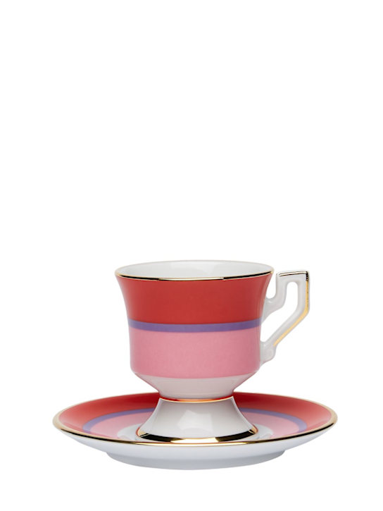Luisaviaroma Set Di 2 Piattini E Tazzine Da Espresso