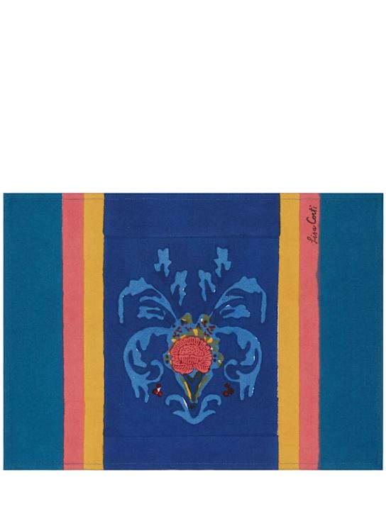 Luisaviaroma Set di 2 tovagliette Brocade in cotone