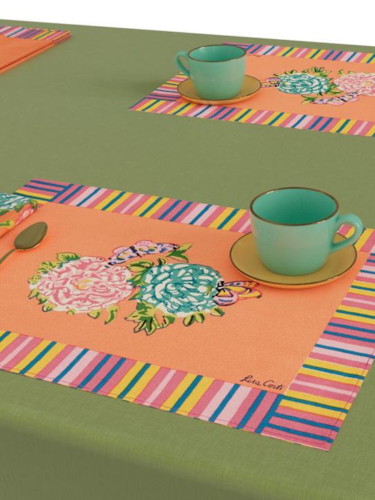 Luisaviaroma Set Di 2 Tovagliette Kandem Queen Peach