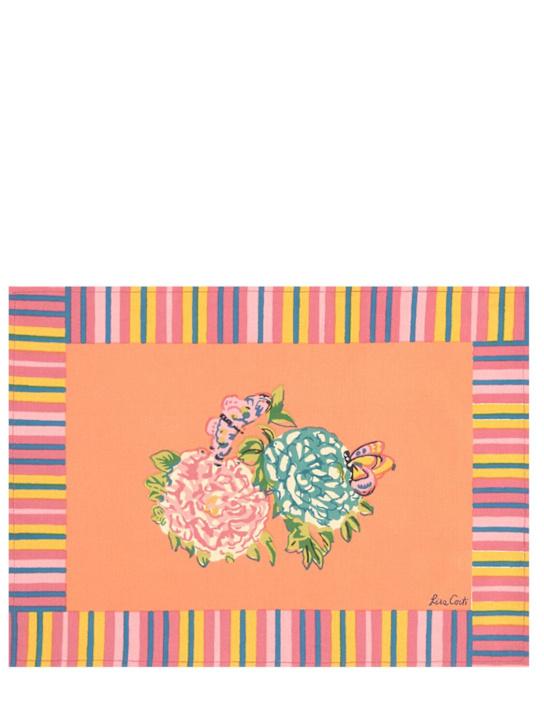 Luisaviaroma Set di 2 tovagliette Kandem Queen Peach