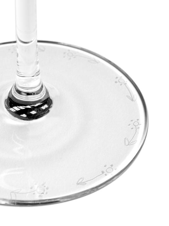 Luisaviaroma Set Di 4 Bicchieri Da Vino Anemone Vaniglia