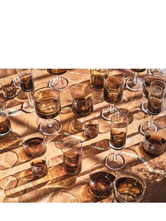 Luisaviaroma Set Di 4 Bicchieri Da Whiskey Amber Zuma