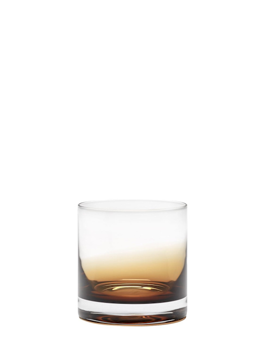 Luisaviaroma Set di 4 bicchieri da whiskey Amber Zuma