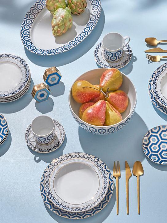 Luisaviaroma Set Di 4 Sottobicchieri Sorrento In Porcellana