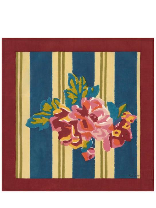 Luisaviaroma Set di 4 tovaglioli Queen Striped Bouquet