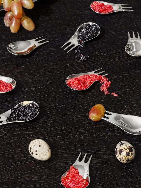 Luisaviaroma Set Di Quattro Forchette-cucchiaio Moscardino