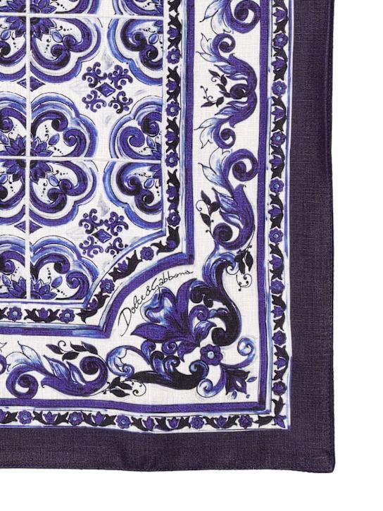 Luisaviaroma Set Di Tovaglietta E Tovagliolo Blu Mediterraneo