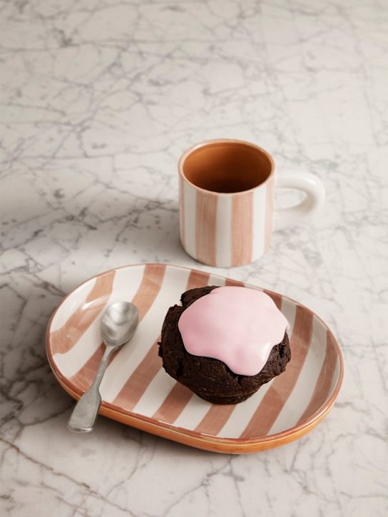 Luisaviaroma Set Merenda Milu In Porcellana Dipinta A Mano