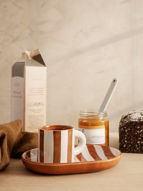 Luisaviaroma Set Merenda Milu In Porcellana Dipinta A Mano