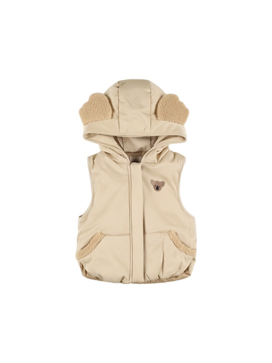 Luisaviaroma Smanicato imbottito in nylon con cappuccio