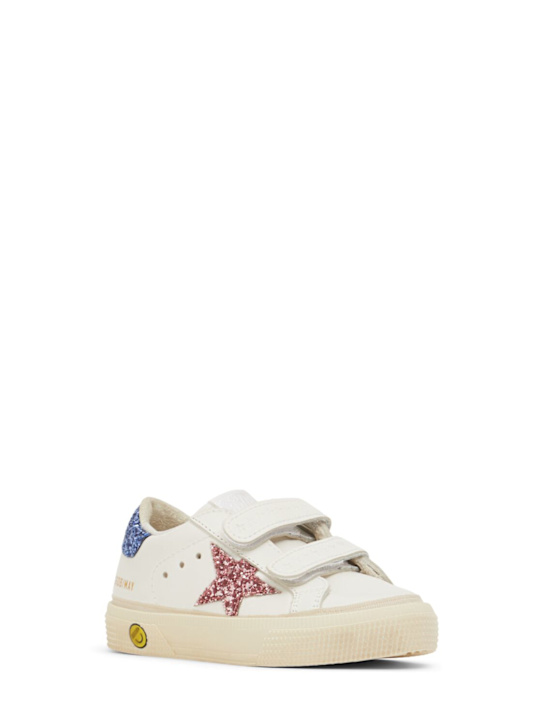 Luisaviaroma Sneaker May School In Pelle Con Glitter