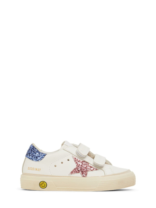 Luisaviaroma Sneaker May School in pelle con glitter
