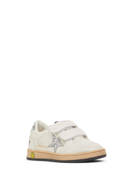Luisaviaroma Sneakers Ballstar In Pelle Con Glitter