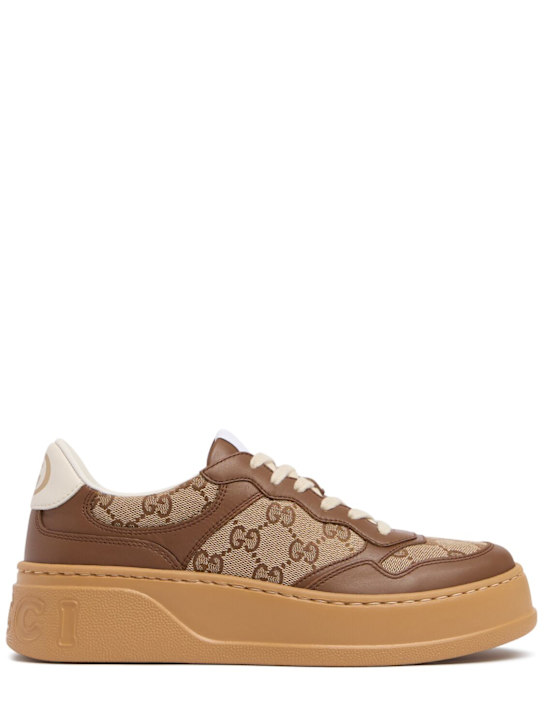 Luisaviaroma Sneakers Chunky B in tela e pelle 50mm