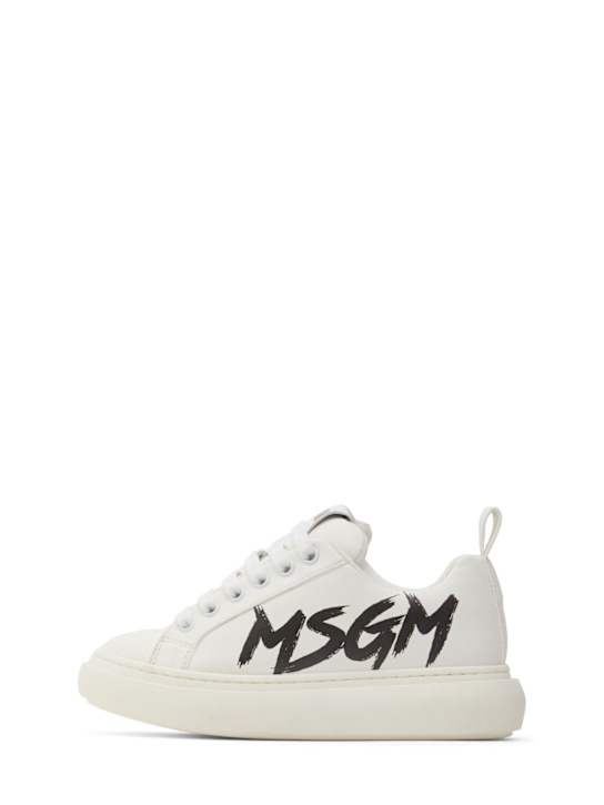 Luisaviaroma Sneakers in misto cotone con stampa logo