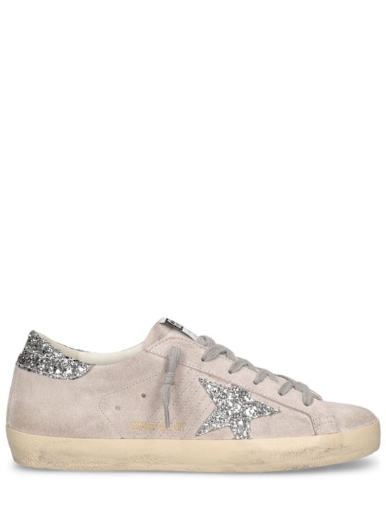 Luisaviaroma Sneakers LVR Exclusive Super-Star in camoscio