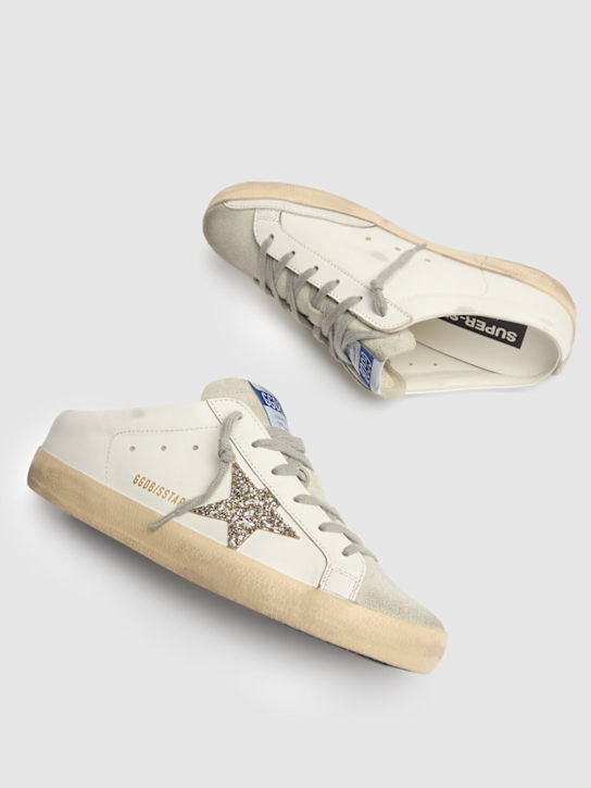 Luisaviaroma Sneakers Mule Super-Star In Pelle 20mm