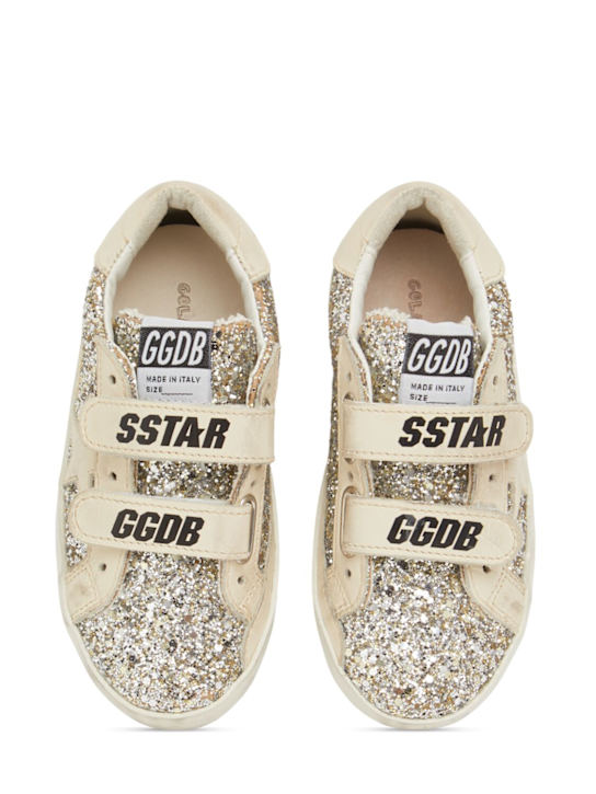 Luisaviaroma Sneakers Old School In Pelle Con Glitter