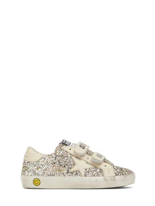 Luisaviaroma Sneakers Old School in pelle con glitter