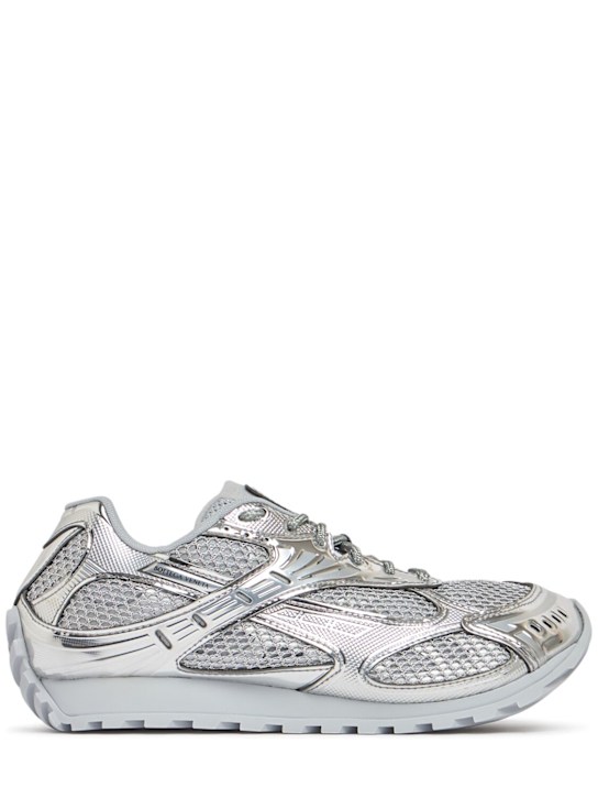 Luisaviaroma Sneakers Orbit in techno mesh metallizzato
