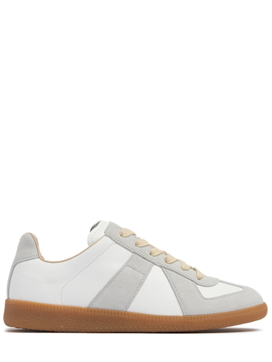 Luisaviaroma Sneakers Replica in pelle e camoscio 20mm