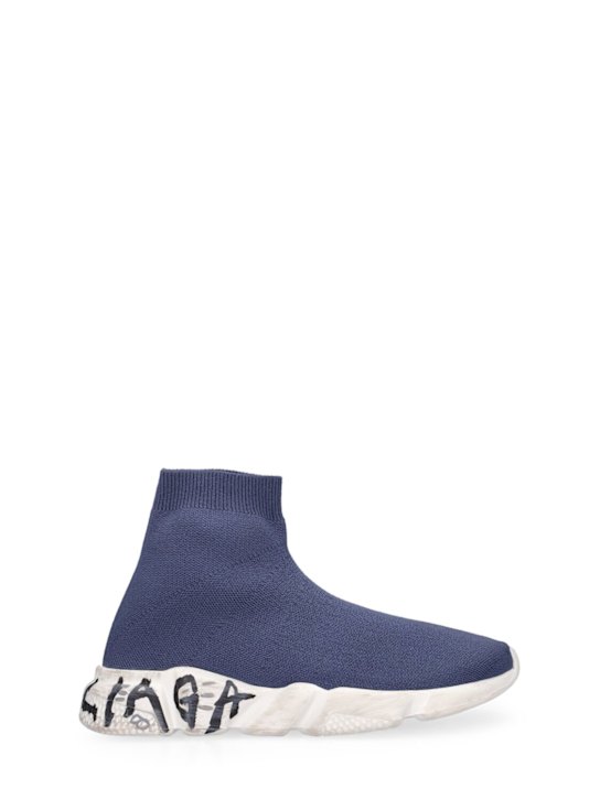 Luisaviaroma Sneakers Speed LT Graffiti in maglia riciclata