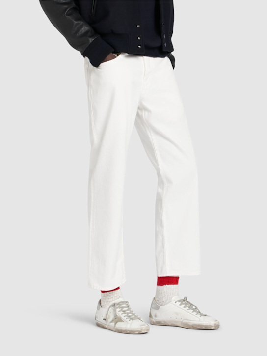 Luisaviaroma Sneakers Super Star In Pelle E Camoscio