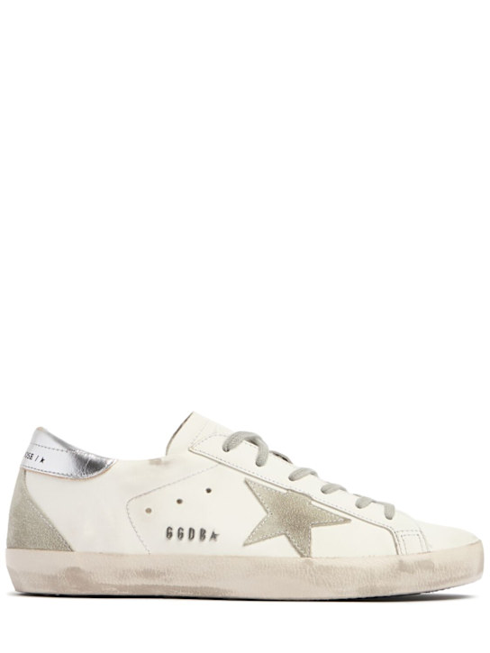 Luisaviaroma Sneakers Super-Star in pelle e camoscio 20mm