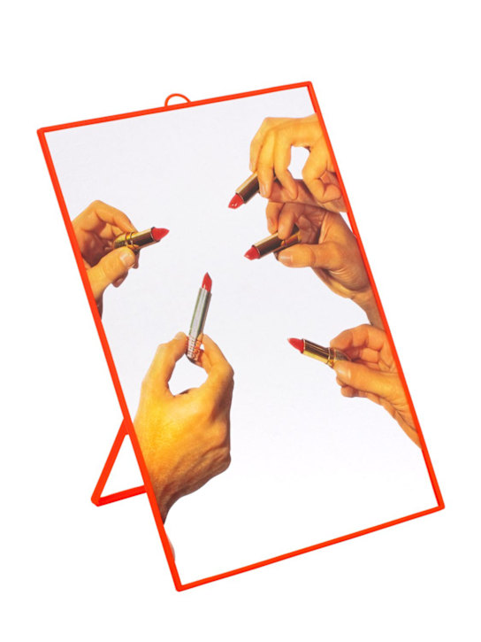 Luisaviaroma Specchio Lipstick Con Cornice In Plastica