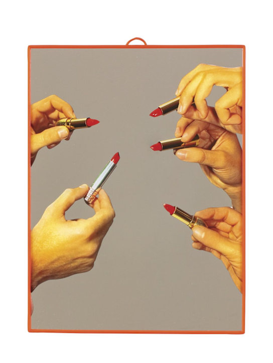Luisaviaroma Specchio Lipstick con cornice in plastica
