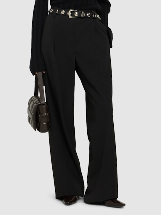 Luisaviaroma Stivaletti Carla In Pelle Goffrata 30mm