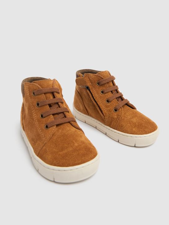 Luisaviaroma Stivaletti Con Lacci Start Top Velours Oily