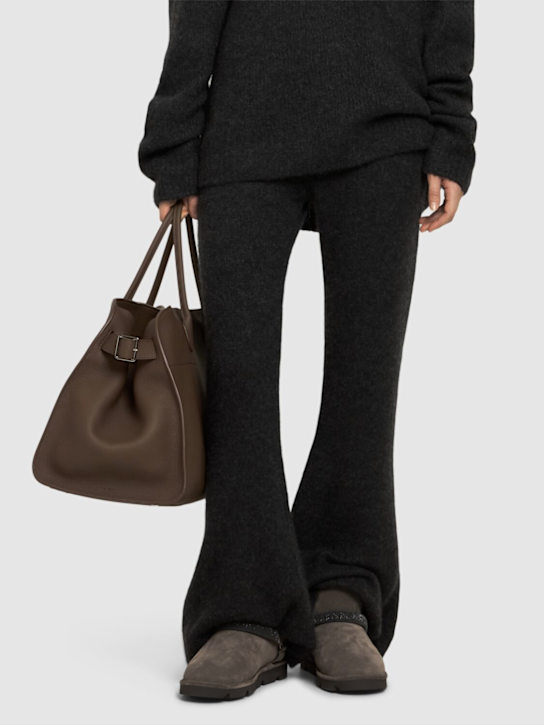 Luisaviaroma Stivaletti In Camoscio E Shearling 20mm