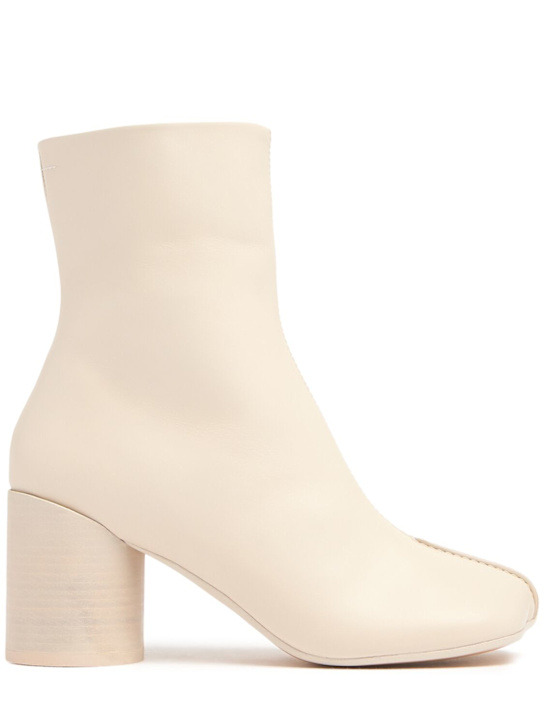 Luisaviaroma Stivaletti in pelle conciata al vegetale 70mm