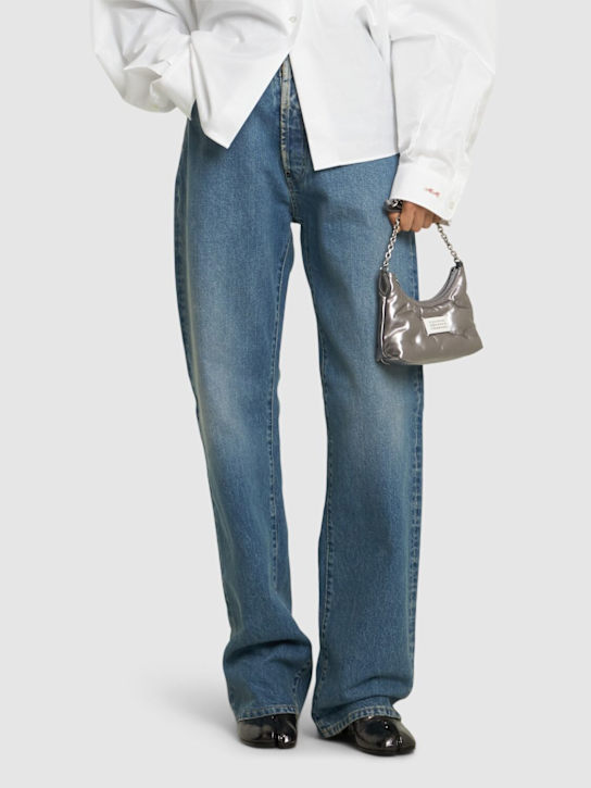 Luisaviaroma Stivaletti Tabi In Pelle Specchiata 80mm