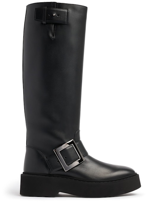 Luisaviaroma Stivali biker Viv Rangers in pelle 15mm