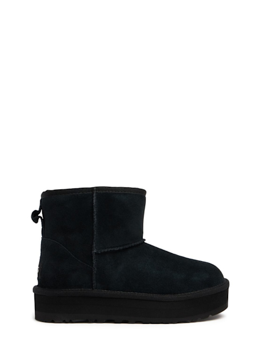 Luisaviaroma Stivali Classic Mini Platform in shearling