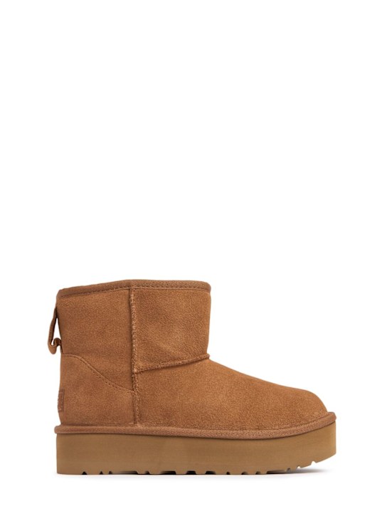 Luisaviaroma Stivali Classic Mini Platform in shearling