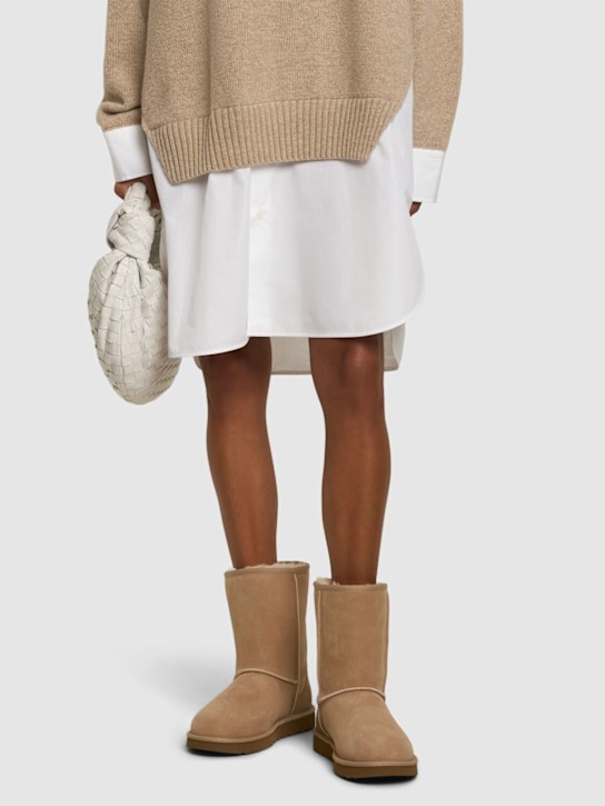 Luisaviaroma Stivali Classic Short II In Shearling 10mm