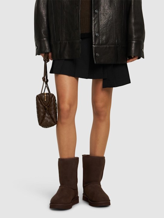 Luisaviaroma Stivali Classic Short II In Shearling 10mm