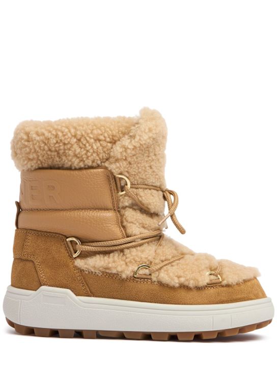 Luisaviaroma Stivali da neve Chamonix in pelle e camoscio 20mm